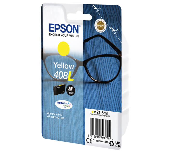 Inktcartridge Epson T09K440 408L geel