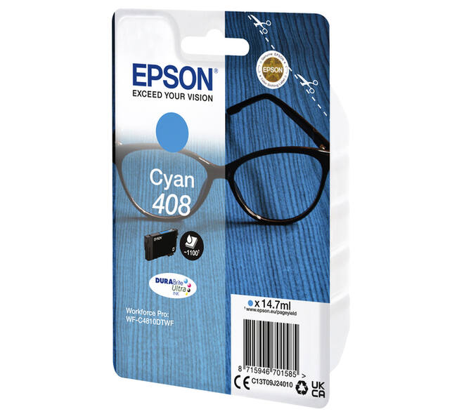 Inktcartridge Epson T09J240 408 blauw