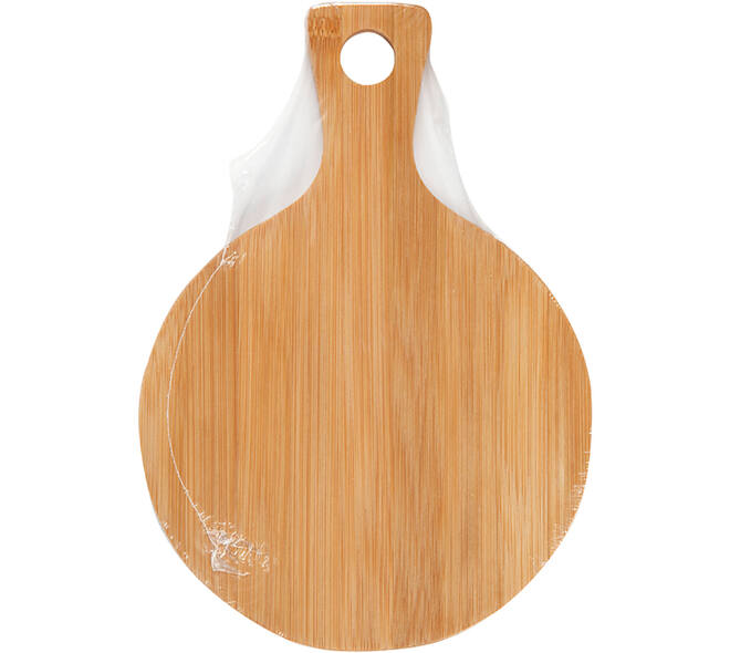 Snijplank Creativ Company rond Ø 17cm, lengte 24cm bamboe