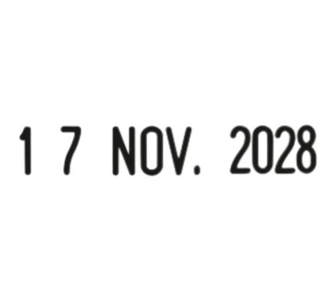 Datumstempel Trodat Professional 5030 Nederlands