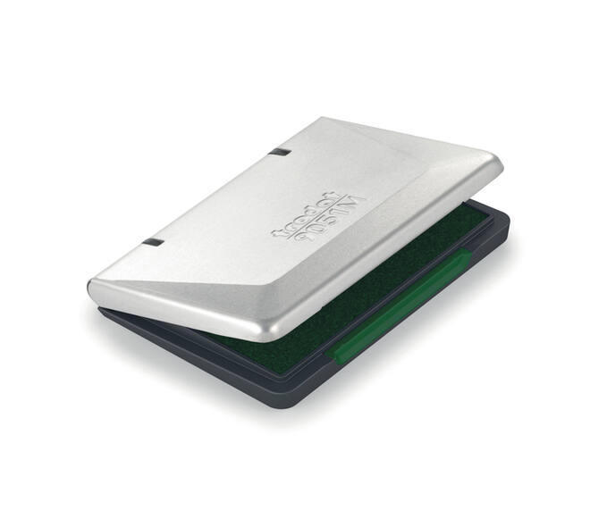 Inktkussen Trodat metaal 9051M 90x50mm groen