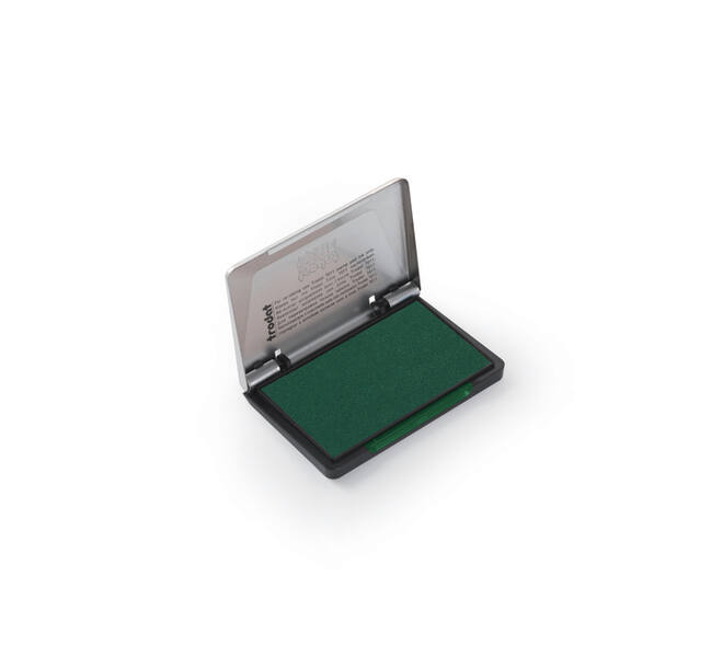 Inktkussen Trodat metaal 9051M 90x50mm groen