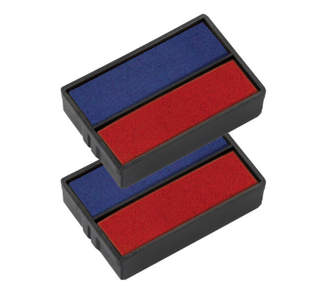 Stempelkussen Trodat Printy 6/4850 2 stuks blauw en rood