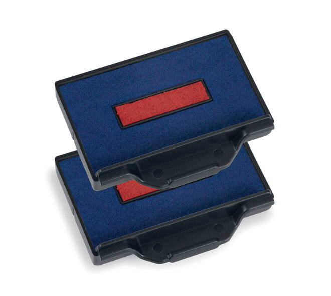 Stempelkussen Trodat Professional 6/53/2 2 stuks blauw en rood