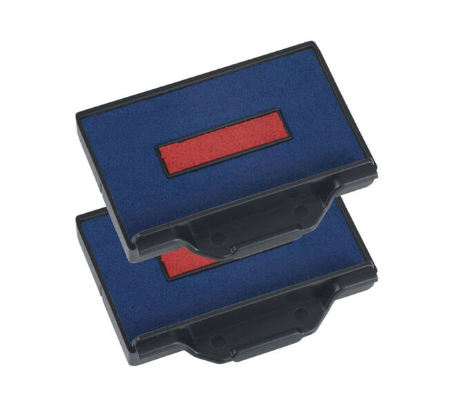 Stempelkussen Trodat Professional 6/53/2 2 stuks blauw en rood