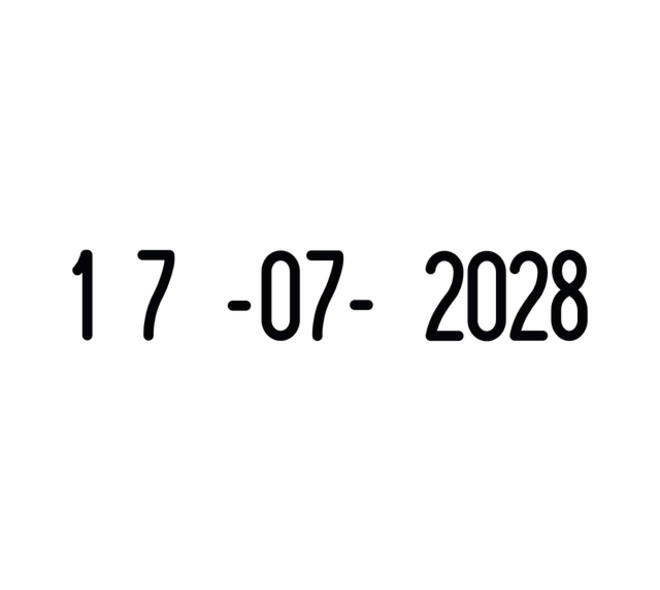 Datumstempel Trodat Printy 4820 cijfers