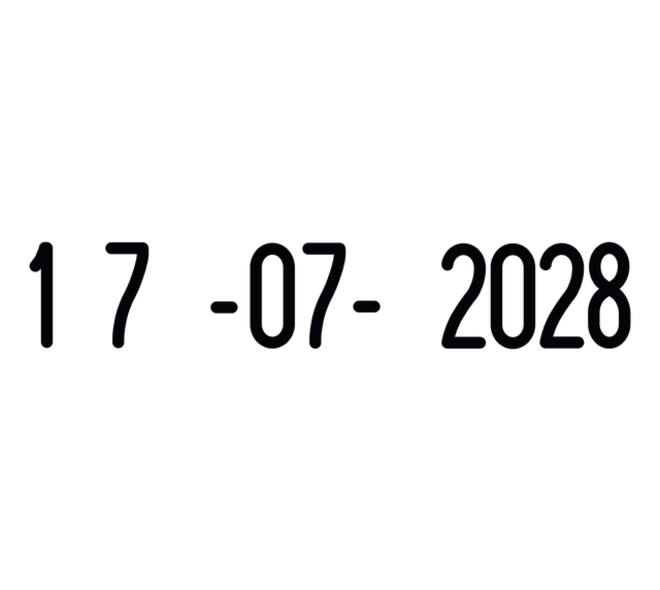 Datumstempel Trodat Printy 4810 cijfers