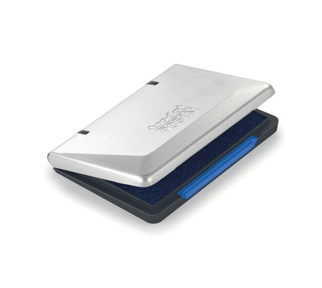 Inktkussen Trodat metaal 9051M 90x50mm blauw
