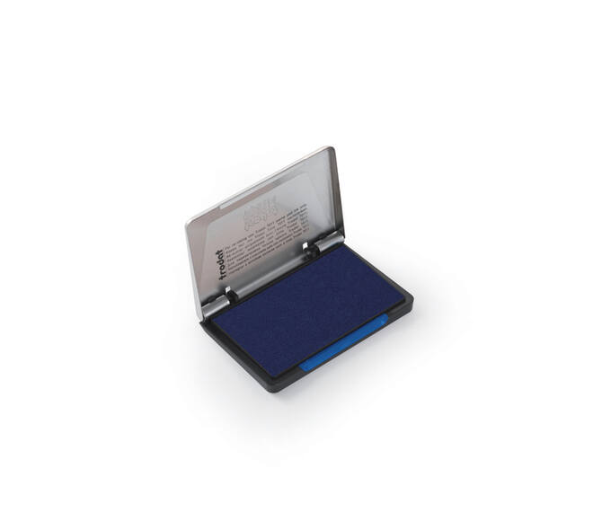 Inktkussen Trodat metaal 9051M 90x50mm blauw