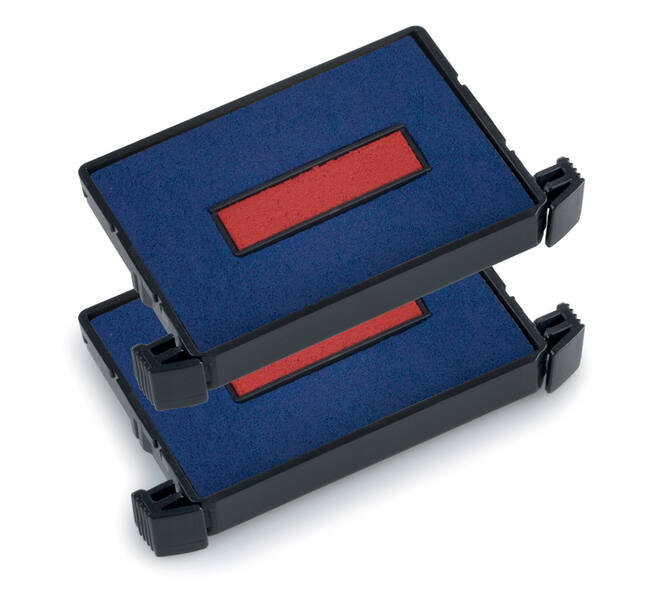 Stempelkussen Trodat Printy 6/4750 2 stuks blauw en rood