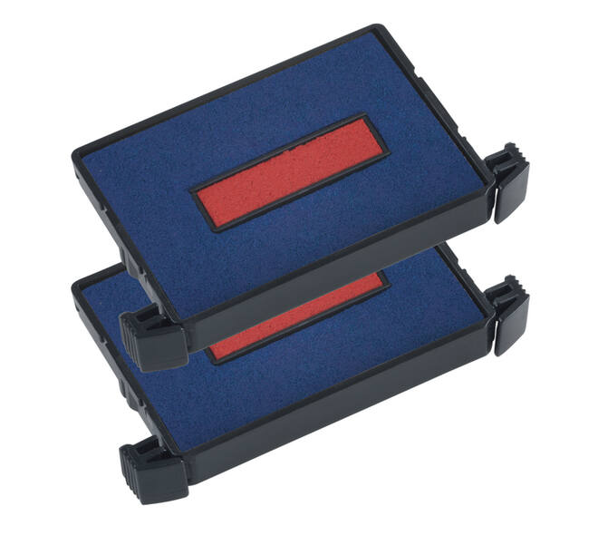 Stempelkussen Trodat Printy 6/4750 2 stuks blauw en rood