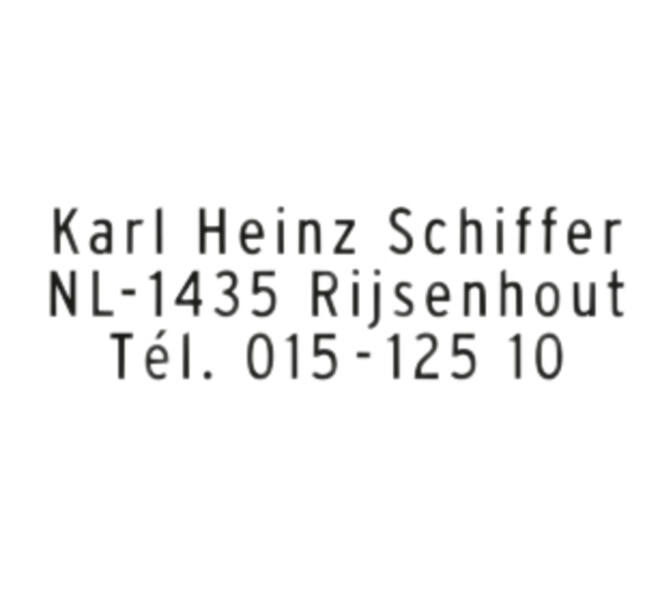 Tekststempel Trodat Printy 4910 personaliseerbaar