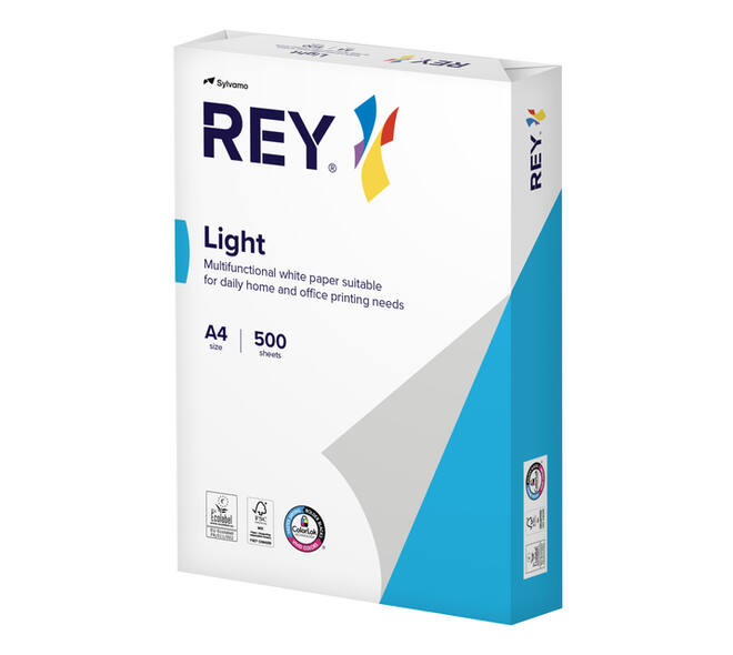 Kopieerpapier Rey Office Light A4 75gr wit 500 vel