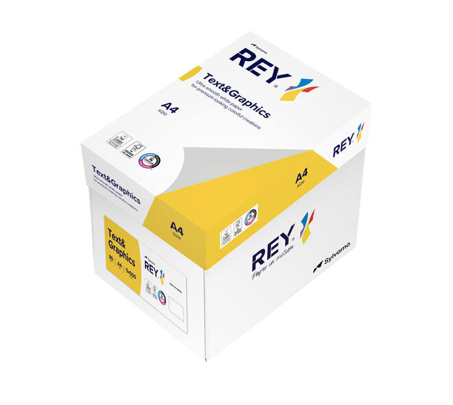 Kopieerpapier Rey Text & Graphics A4 80gr wit 500 vel