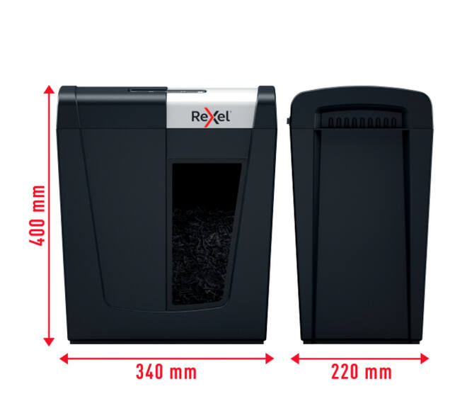 Papiervernietiger Rexel Secure MC6 snippers P5 2x15mm