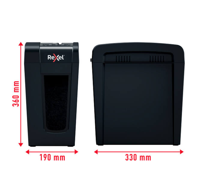 Papiervernietiger Rexel Secure X8-SL P4 snippers 4x40mm