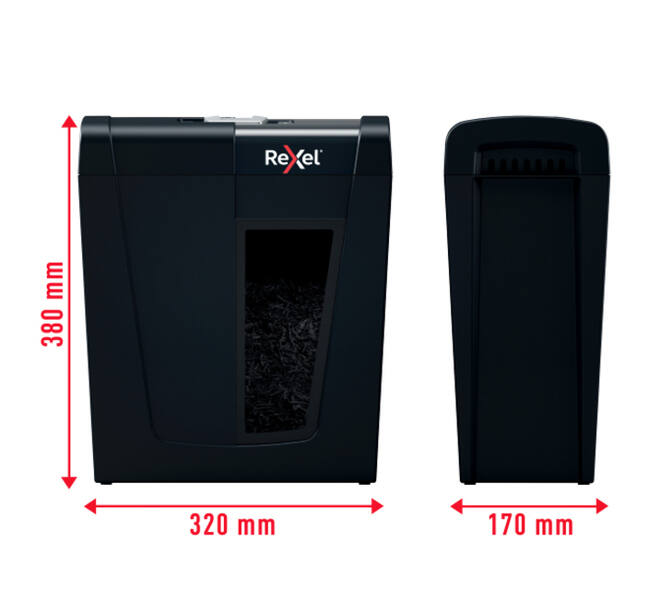 Papiervernietiger Rexel Secure X8 P4 snippers 4x40mm