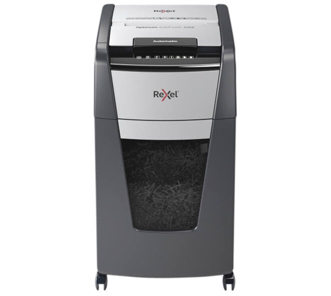 Papiervernietiger Rexel Optimum Auto+ 225X P4 snippers 4x26mm