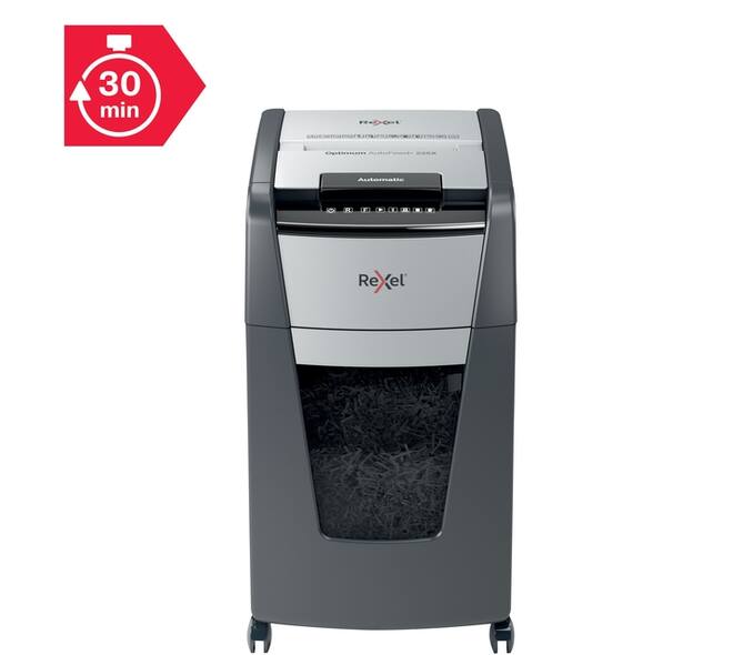 Papiervernietiger Rexel Optimum Auto+ 225X P4 snippers 4x26mm
