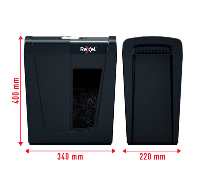 Papiervernietiger Rexel Secure X10 P4 snippers 4x40mm