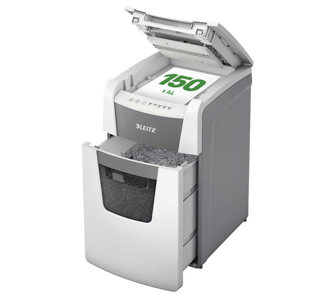 Papiervernietiger Leitz IQ Auto+ Office 150 P5 snippers 2x15mm