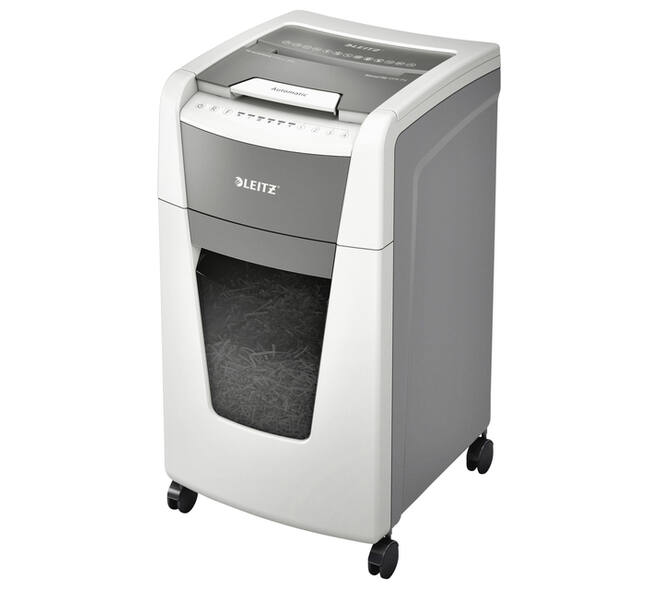 Papiervernietiger Leitz IQ Auto+ Office 300 P4 snippers 4x28mm