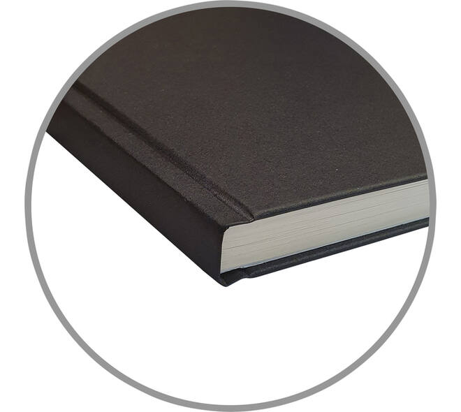 Dummyboek Oxford A6 96 vel 100 gram zwart