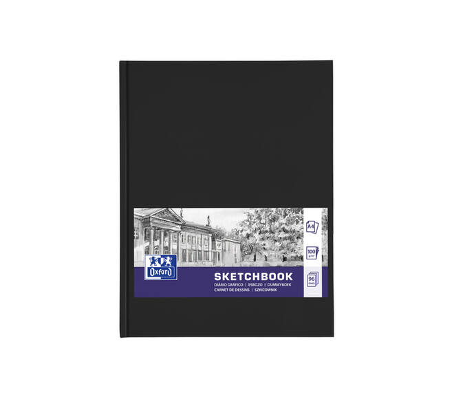 Dummyboek Oxford A4 96 vel 100 gram zwart