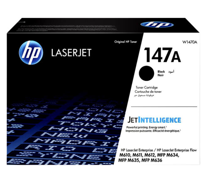 Tonercartridge HP 147A W1470A zwart