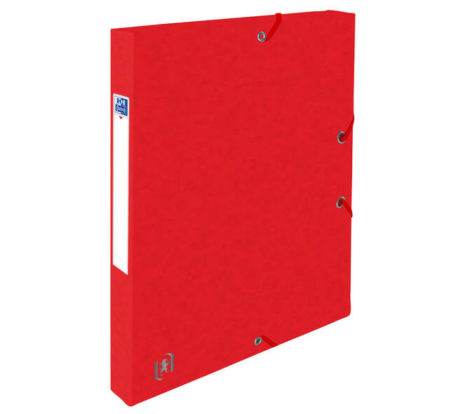 Elastobox Oxford Top File+ A4 25mm rood