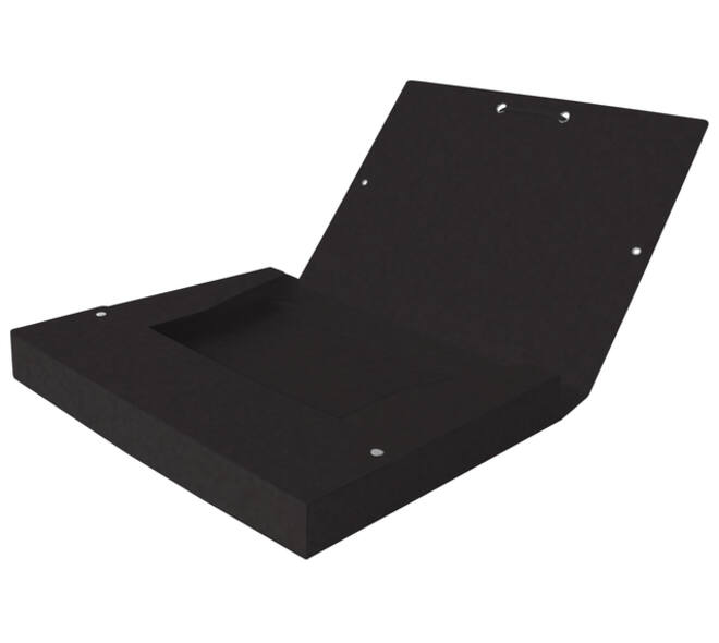 Elastobox Oxford Top File+ A4 40mm zwart