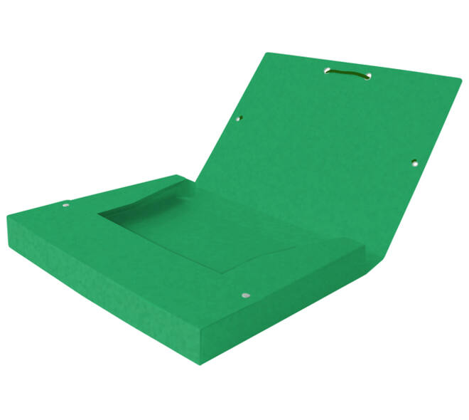 Elastobox Oxford Top File+ A4 40mm groen