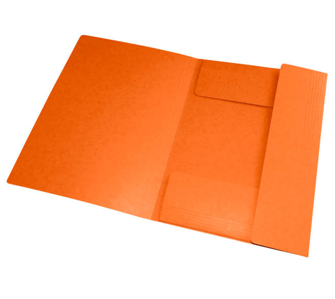Elastomap Oxford Top File+ A4 oranje