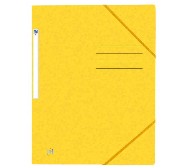Elastomap Oxford Top File+ A4 geel