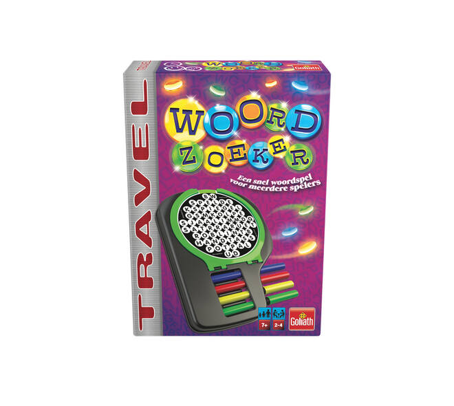 Spel Woordzoeker reiseditie