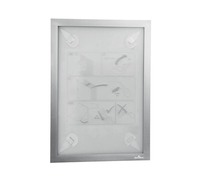 Duraframe Durable 484323 A4 zilver