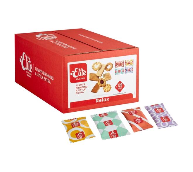 Koekjes Elite Selection Relax mix 120 stuks