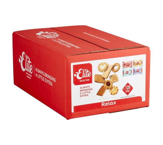 Koekjes Elite Selection Relax mix 120 stuks