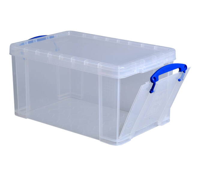Opbergbox Really Useful 14 liter 395x255x210mm transparant wit