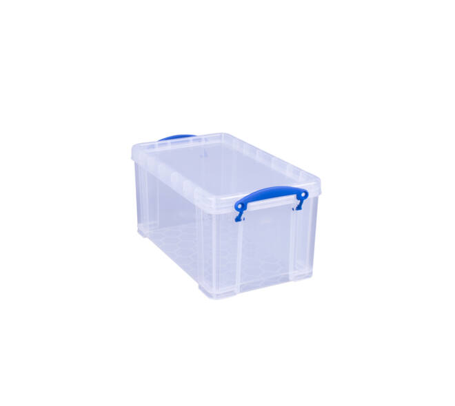 Opbergbox Really Useful 8 liter 340x200x175mm transparant wit