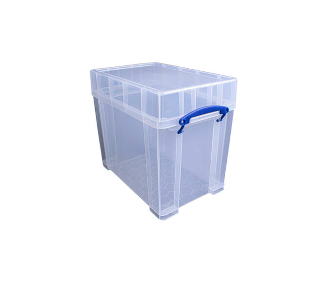 Opbergbox Really Useful 19 liter 395x255x330mm transparant wit