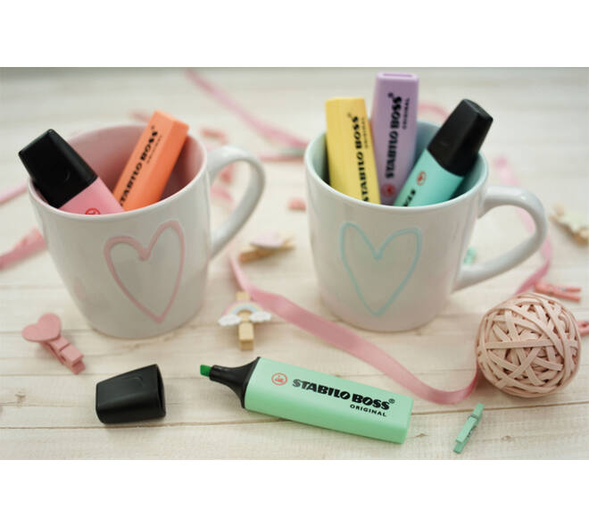 Markeerstift STABILO BOSS Original 70/194 pastel mistig grijs