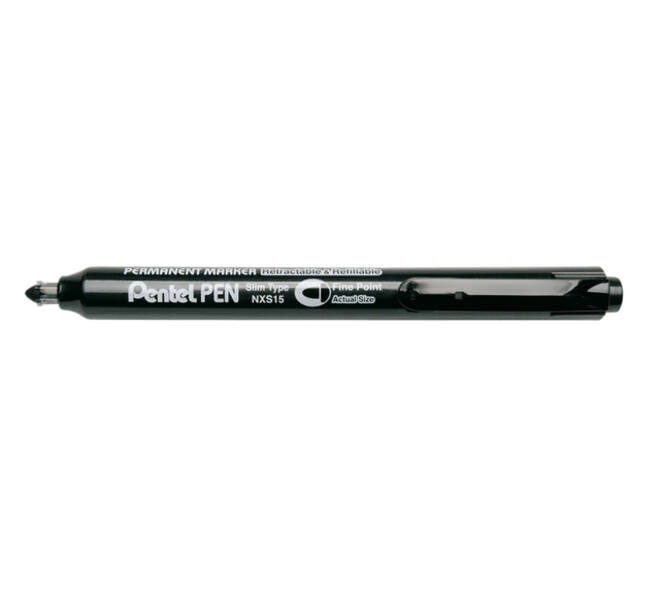 Viltstift Pentel NXS15 1mm zwart