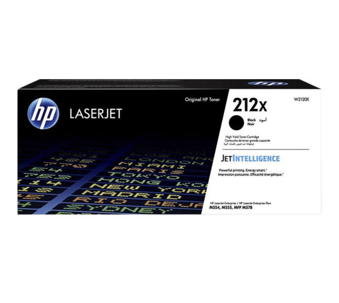 Tonercartridge HP W2120X 212X zwart
