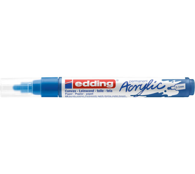 Acrylmarker edding e-5100 medium gentiaanblauw