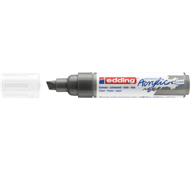 Acrylmarker edding e-5000 breed antraciet