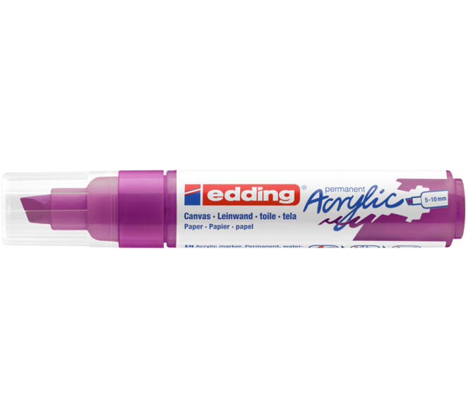 Acrylmarker edding e-5000 breed bessenrood