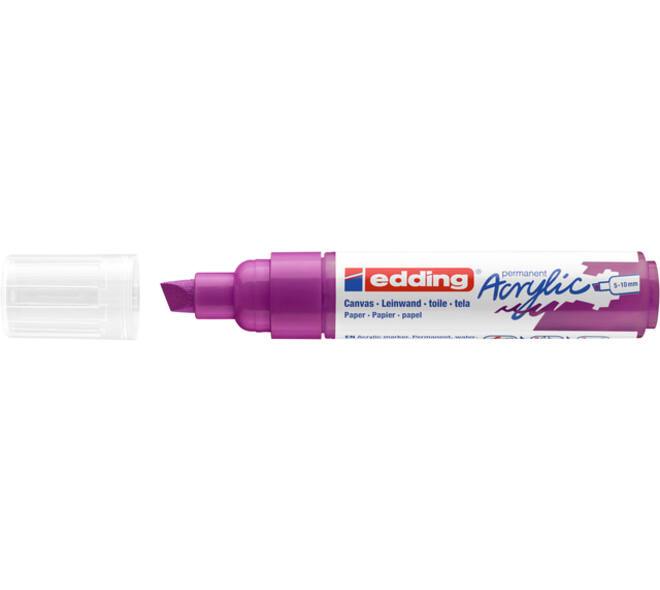 Acrylmarker edding e-5000 breed bessenrood