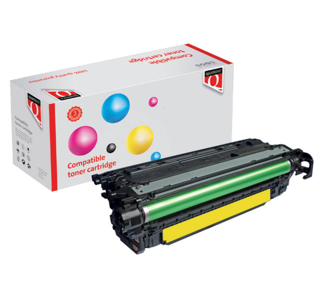 Tonercartridge Quantore alternatief tbv HP 646A CF032A geel
