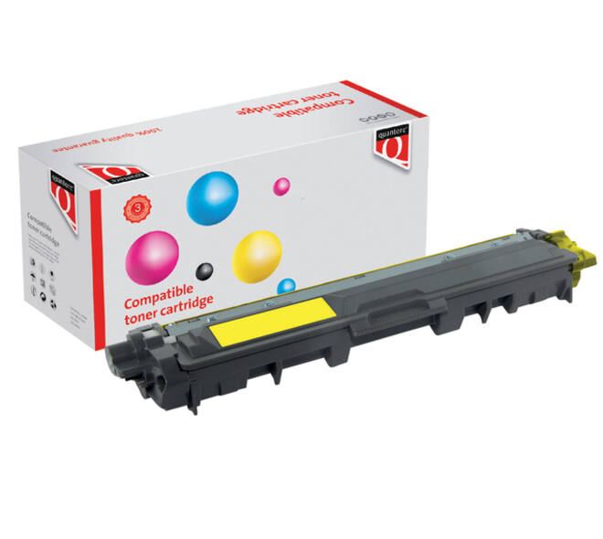 Tonercartridge Quantore alternatief tbv Brother TN-243 geel